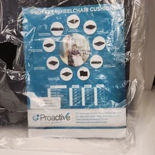 Proactive Protekt Gel Wheelchair Cushion Coccyx 30”x18"x3" 74016-CX Open Package