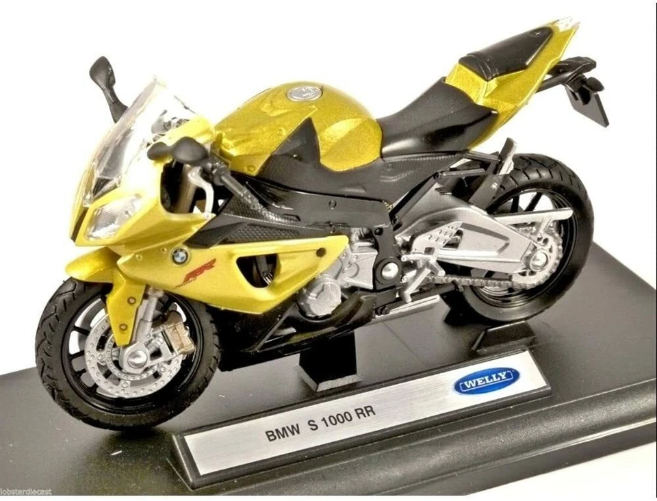 1:18 BMW S 1000 RR Die Cast Motorbike Toy Bike Model Diecast Motorcycle  New - Image 2 of 2