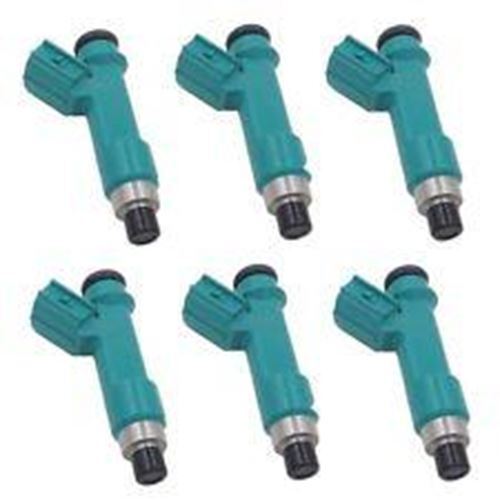 6 FUEL INJECTORS for TOYOTA HILUX GGN 1GRFE 4L 2005+ INJECTOR INJ141 - Picture 1 of 2
