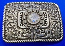 Beautiful Rhinestone Accented 2007 Limited Belt Buckle From Original Master
