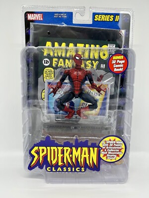 最終値下げ！SPIDER-MAN CLASSICS ２体セット Spider-Man Classics Series II & Marvel Comic Book Toy Biz 2001 | eBay