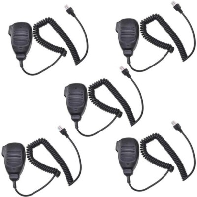 5PCS KMC-35 Microphone For Kenwood Mobile Radio NX3720G NX800 NXR710 NXR810