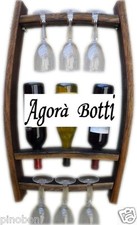 Botti/botte  Doga di rovere portabottiglie