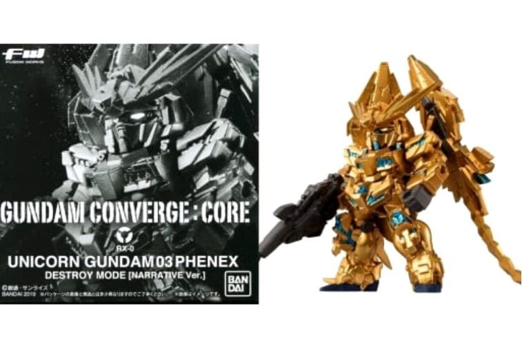 Unicorn Gundam Unit 3 Feneks Destroy Mode Narative Ver FW GUNDAM