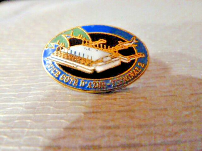 PIN'S TOURISME / NICE COTE D'AZUR / TERMINAL 2 / /RAR