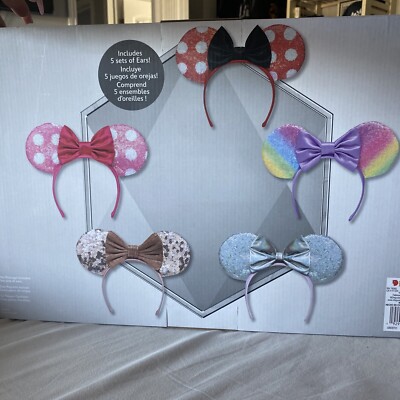 Disney Value 5-Piece Ear Headband Kit - Minnie Mouse Disney Value 5-Piece Ear Headband Kit - Minnie Mouse  main image 3