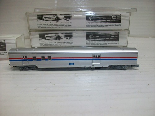 Spur N Con-Cor 001-004011J Amtrak 5-Wagen Personen-Set, Lot#2450 | Zustand: Used