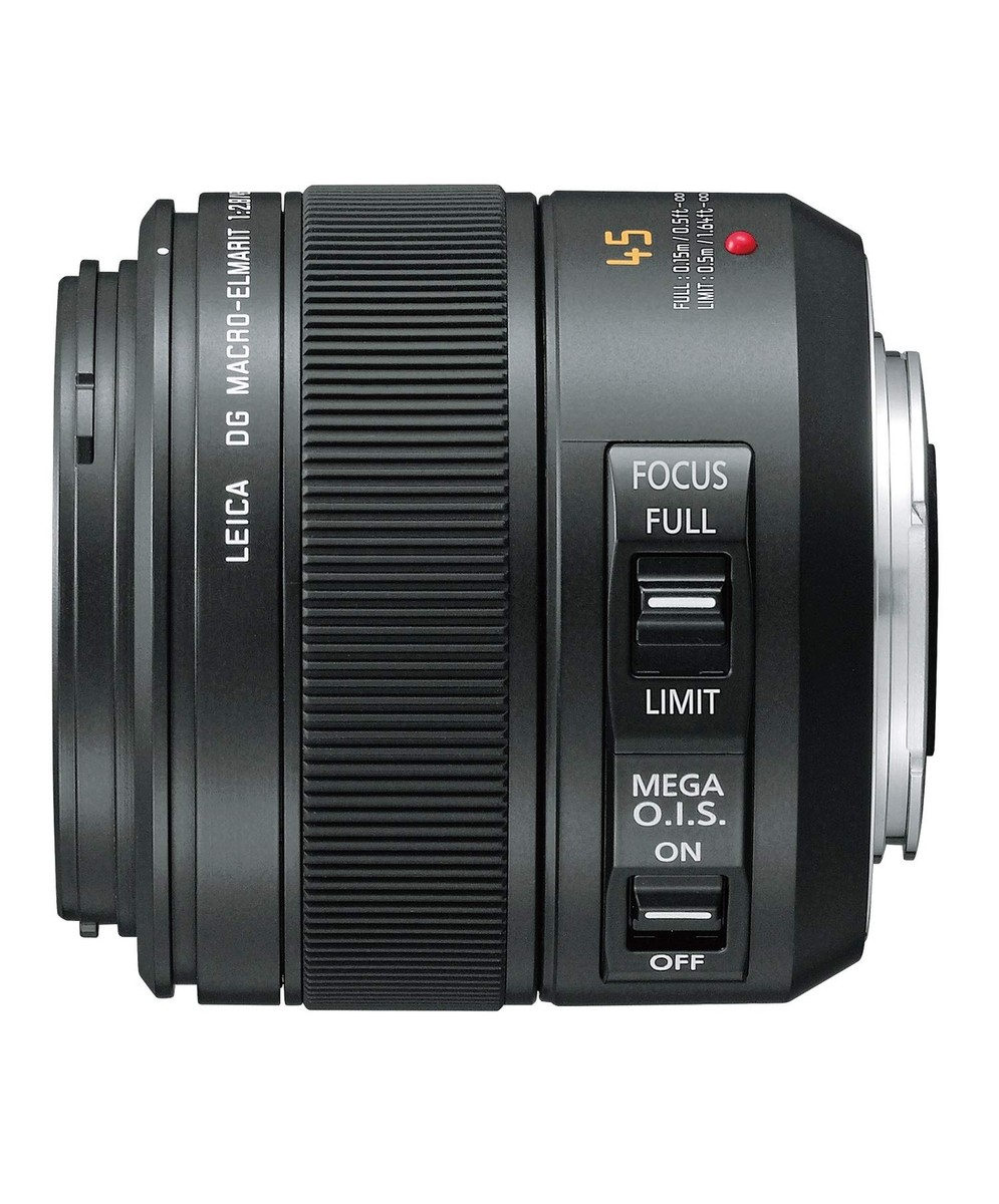 PANASONIC LEICA DG MACRO ELMARIT 45mm F2.8 ASPH. MEGA O.I.S. Lens