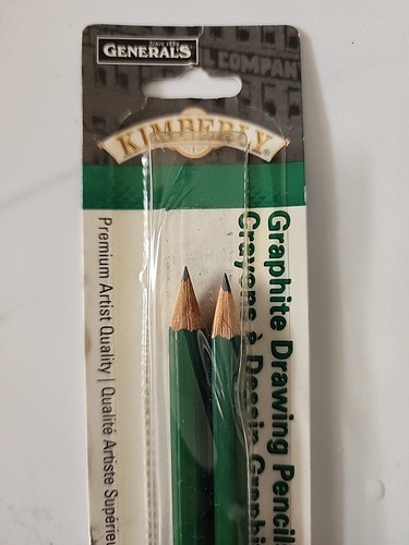 Lápices de dibujo Kimberly Premium grafito 2ct General's 525-H-BP - Imagen 2 de 7