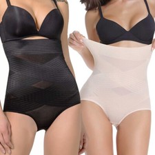 Women Hi-Waist Tummy Control Pelvis Correction Shapewear Butt Lift Panty Girdles