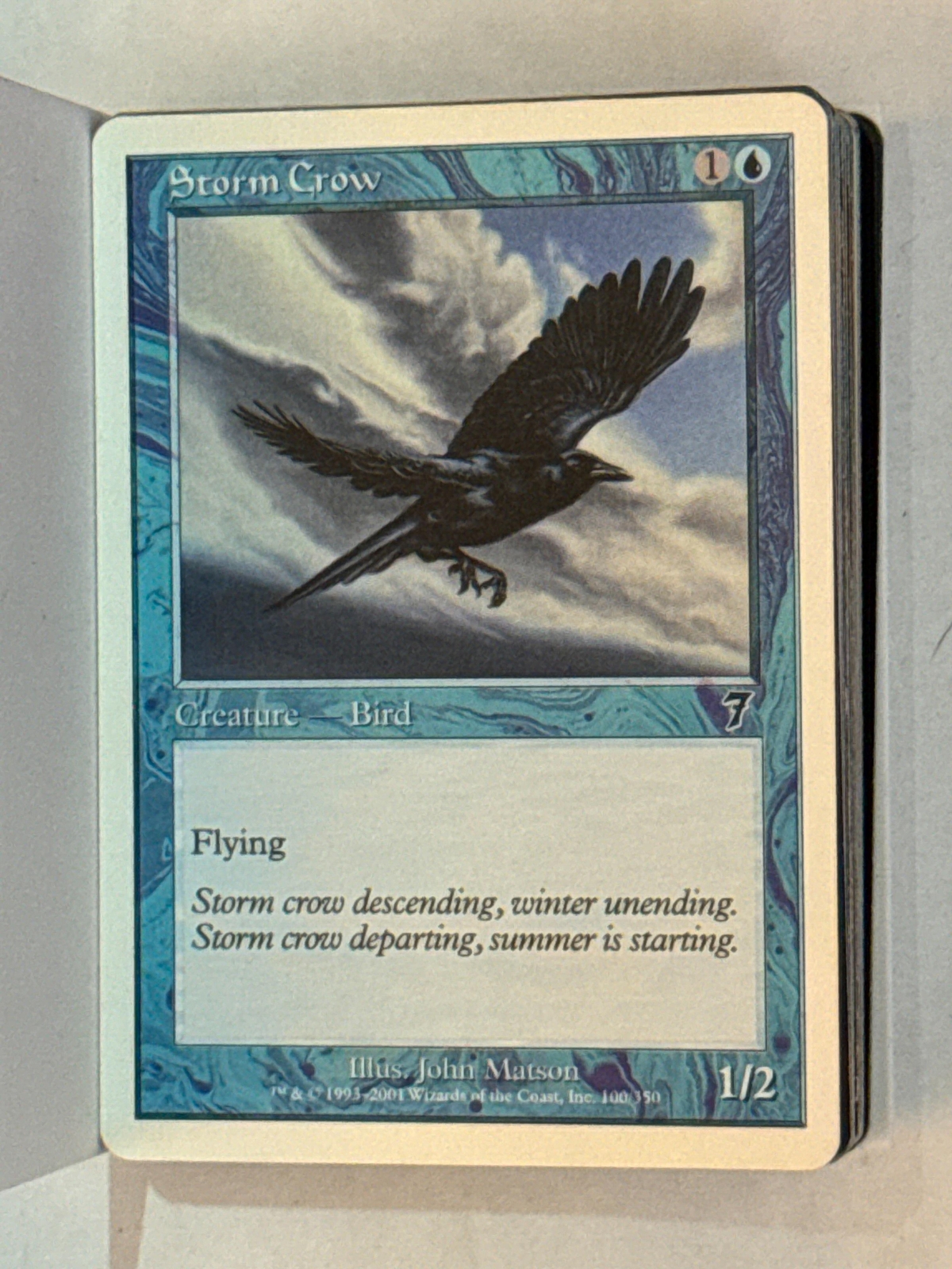 7th Edition #100 Storm Crow