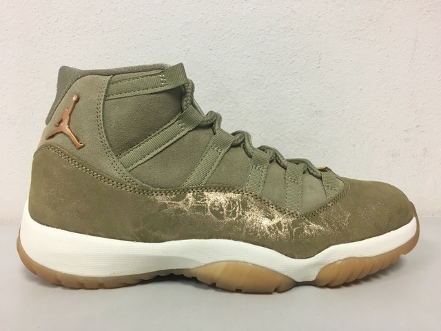 womens jordan 11 olive