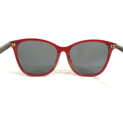 Bottega Veneta Sunglasses BV0079SA 003 Clear Red Square  display picture 2
