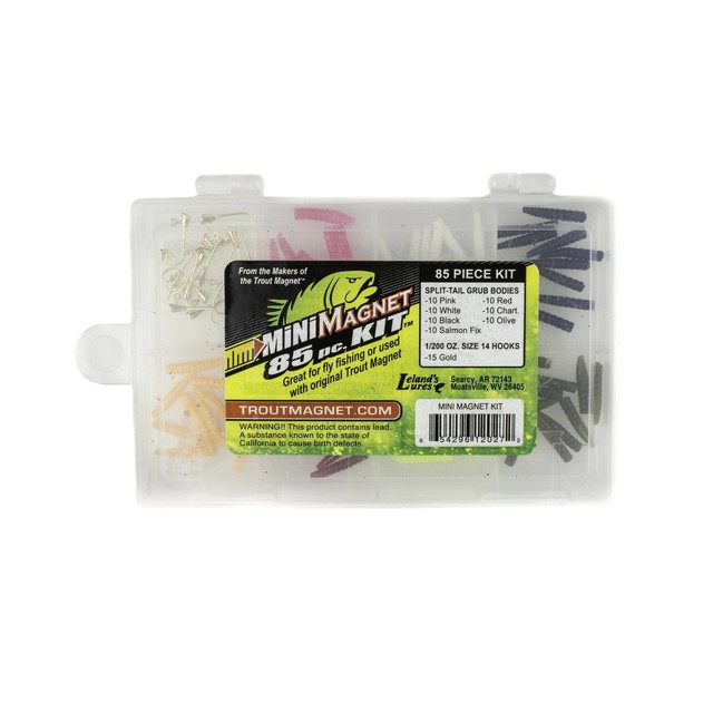 Trout Mini Kit 70 Grub Bodies and 15 Size 14 Hooks eBay