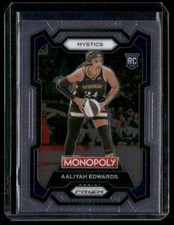 Aaliyah Edwards 2024 Panini Prizm WNBA Monopoly #13 RC Washington Mstics