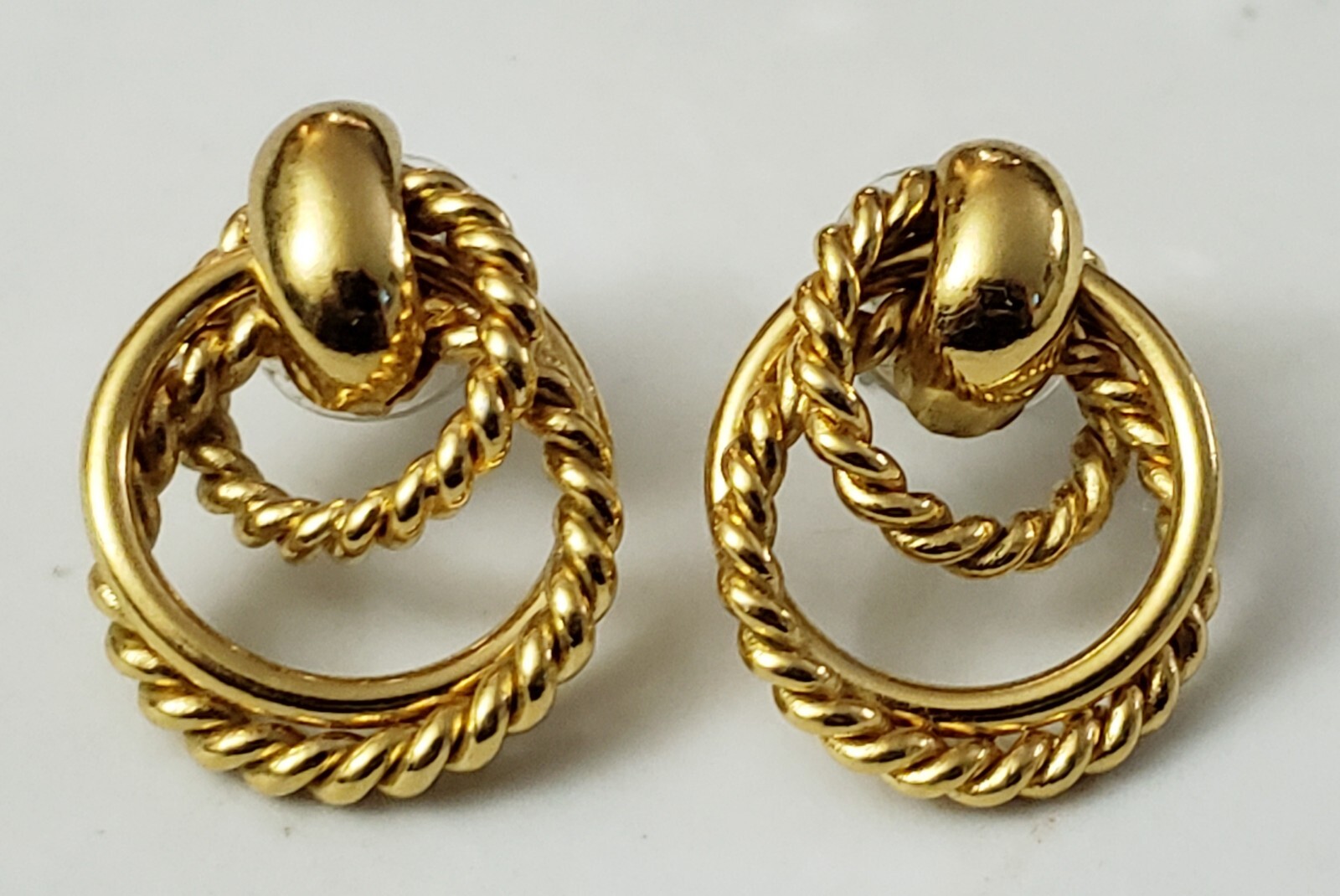 1994 Traditional Avon Twisted Rope Swirl 1 Inch Pierc… - Gem