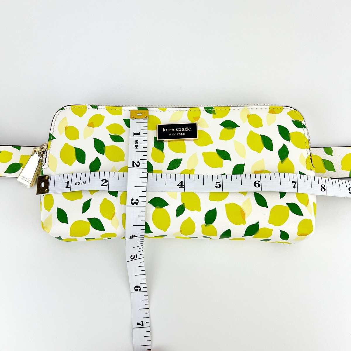 ♠️ kate spade ♠️ ? lemon ? belt pouch / bag NWT Kate Spade zip top leather belt bag Fanny Pack NWT Lemon  main image 3