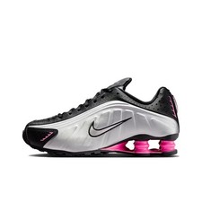 Nike Shox R4 Black Metallic Silver Pinksicle W - AR3565-012