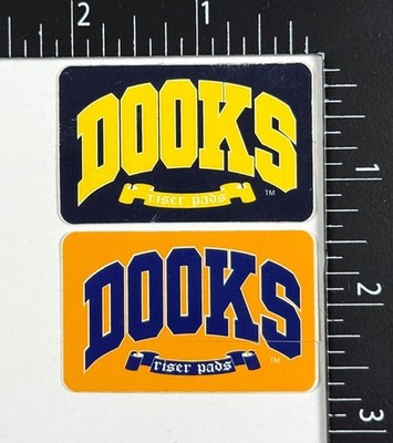 Shorty's 2x Dooks 90er 00er Original Vintage NOS Skateboard Skate Sticker Decals