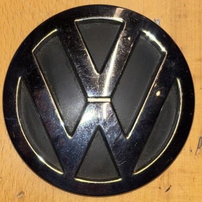 Org. VW Sharan Logo Emblem Zeichen Schriftzug Abzeichen 7M3853630A Wappen Ca 9cm
