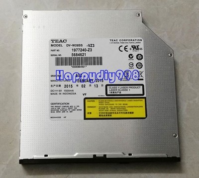 Black bezel DVD Burner DV-W28SS 12.7mm SATA Slot Load 8x DVD-RW Re GA50N