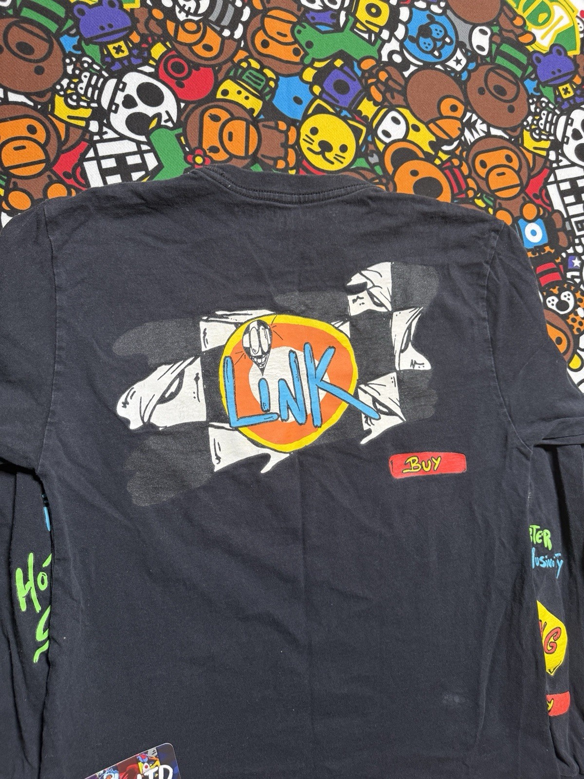 Chrome Hearts Black Matty Boy Link Long Sleeve Tee thumbnail 12