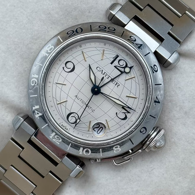 Cartier Pasha C, GMT 35 mm Ref.2377