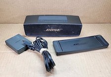 Bose SoundLink Mini II Bluetooth Speaker Black w/ Charging Cradle TESTED