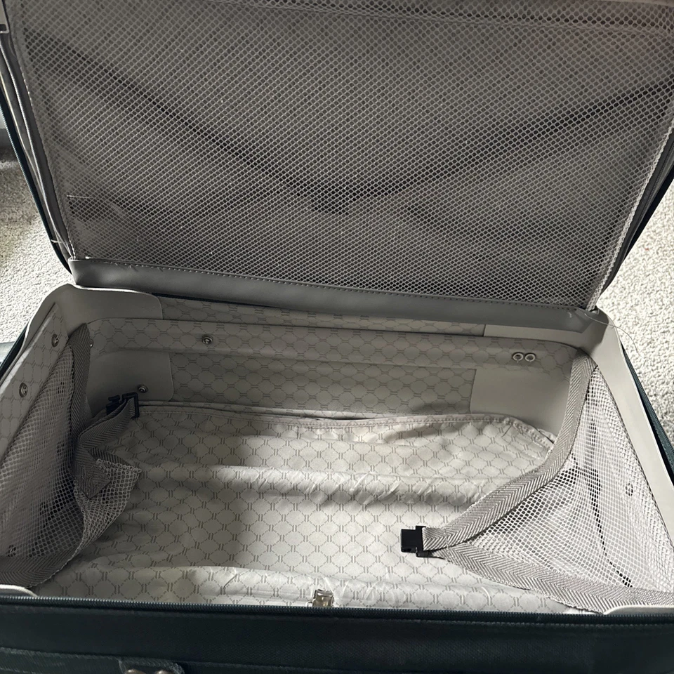 American Tourister Luggage Dark Green Softside Rolling Carry On Travel Suitcase - Image 2 of 4