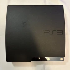 Sony PlayStation 3 Slim Console - Black (Console, HDMI & Power Cable Only)