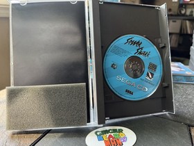 Silpheed, Sega CD,  w Manual + Foam, Untested