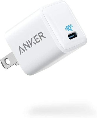 Anker A2616 Powerport III Nano USB-C Fast Charger Adapter 18W - WHITE