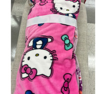2 brand new hello kitty blankets with free shipping