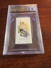 2006 Topps Allen & Ginter Mini Brooks Robinson Autograph. JSA Certified 10. BGS