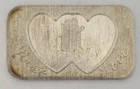 1oz 999 Silver Vintage 1973 Mother Lode Mint “First Love”  Art Bar