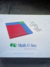 Math-U-See Manipulatives Integer Block Kit oc...