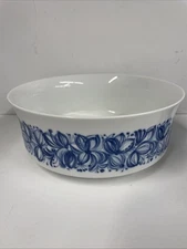Thomas Germany Vegetable Serving Bowl Round 7 1/2” Rosenthal Blue Floral