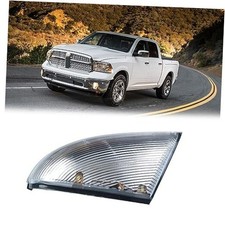 LED Front Mirror Turn Signal Light Lamp Right Passenger Side White Lens
