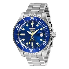 Invicta 27611 Men's Grand Diver Blue Dial Bracelet Automatic Watch
