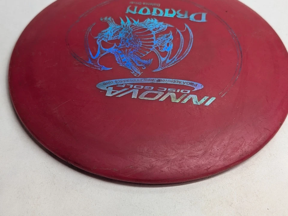 Innova DX Dragon Disc Golf Distance Driver PFN 148g Red Lightweight - Image 4 of 4