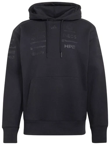 adidas Mercedes-AMG Petronas F1 2026 Men's Stealth Hoodie - Black