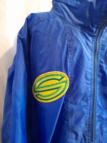 1997 Canberra Raiders Nike Super League Spray Jacket Size 2XL Made In Aus - Picture 3 of 7