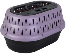 Petmate Top Load Pet Kennel Carrier for Small Dogs Cats - One-Door - Purple