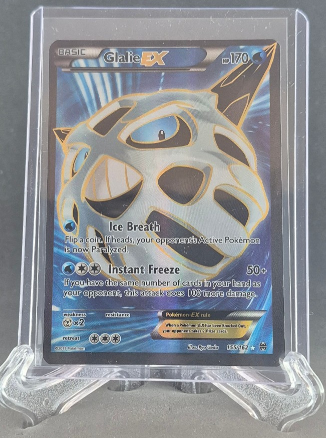 Pokemon NM Glalie Ex 155/162 XY Breakthrough