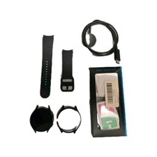 Samsung Galaxy Watch5 Black 44mm Fitness Tracker Sleep Monitor w/ Accessories