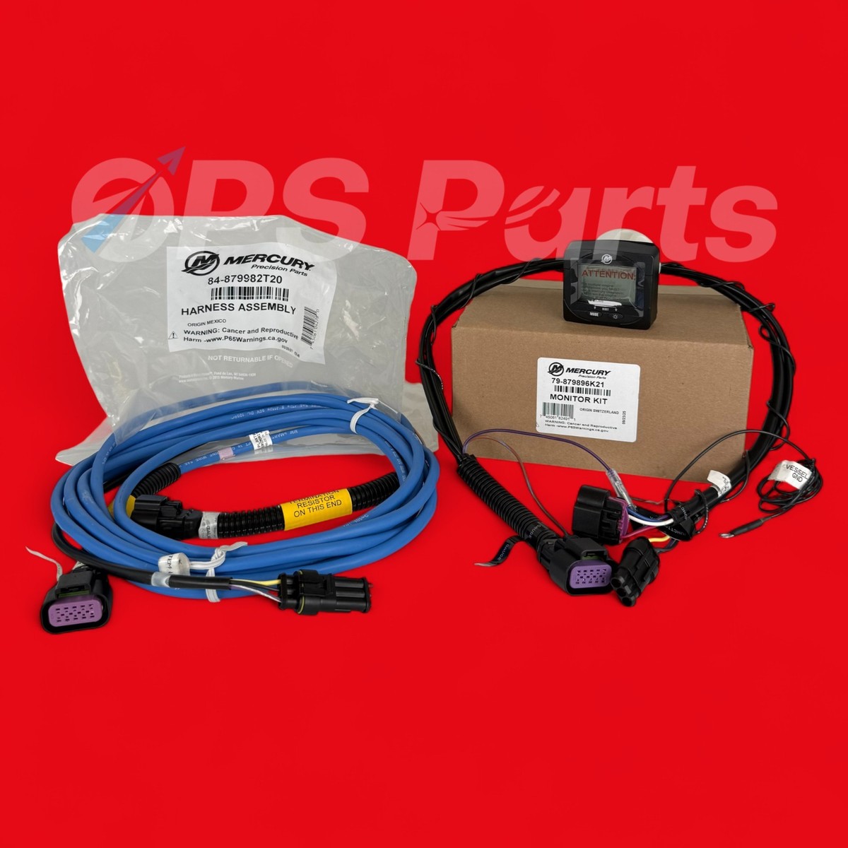 New Mercury Smartcraft SC1000 System Monitor Kit 79-879896K21 w/20