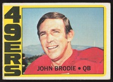 John Brodie 1972 Topps #220 TYW7