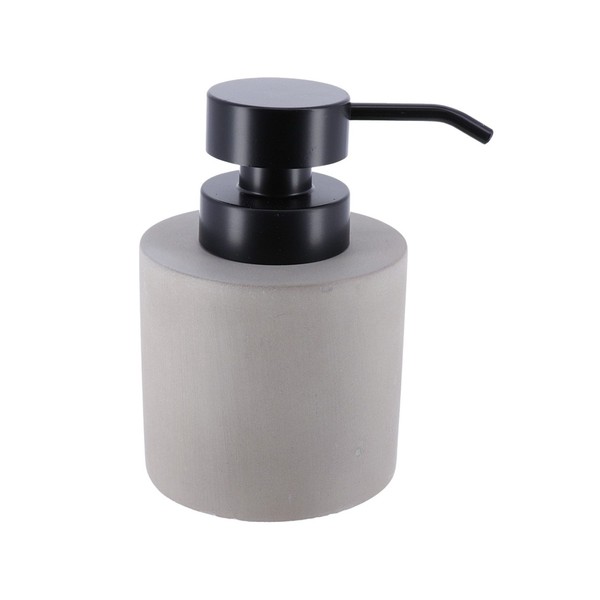 Seifenspender FlüSsigseifenspender 320Ml Grau Zement Pumpspender Lotionspender-image
