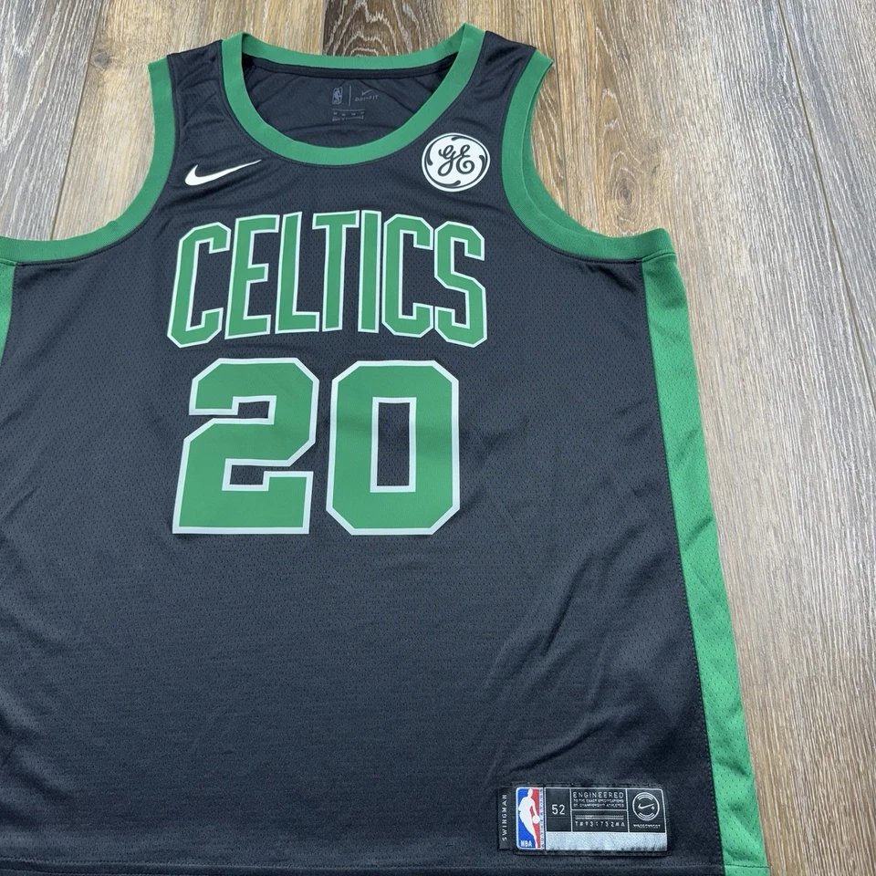 Camiseta de los Boston Celtics Gordon Hayward para hombre 52 negra Nike NBA Swingman ¡Auténtica! Foto 3 de 4