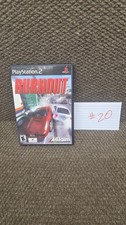 Burnout Sony PlayStation 2, 2001 Original PS2 Complete w/Manual Black Label